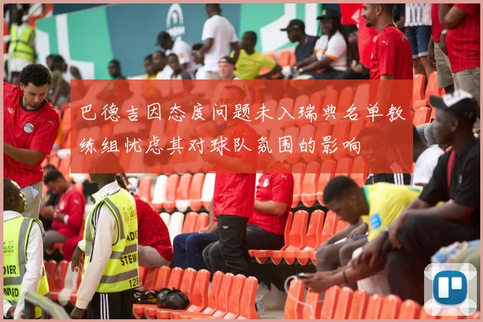 巴德吉因态度问题未入瑞典名单教练组忧虑其对球队氛围的影响